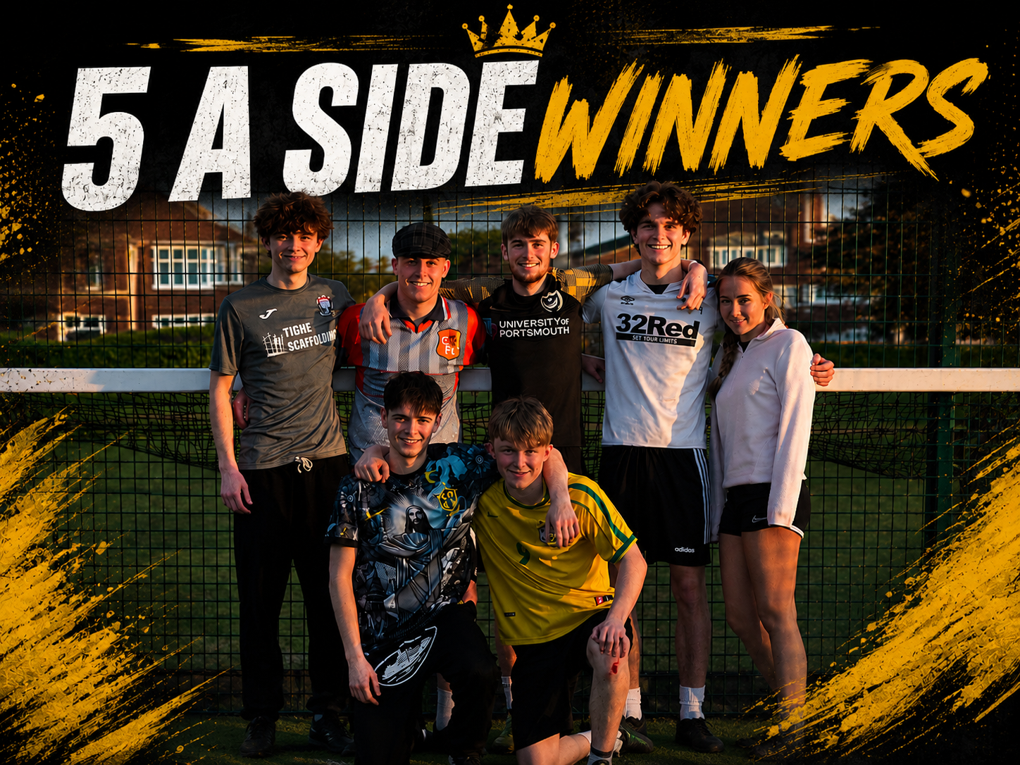 Winners of the 2025/26 UOP 5-a-side season
